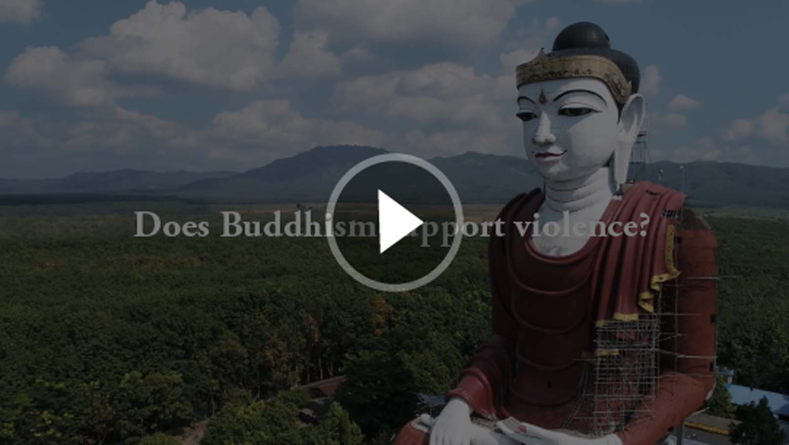 Can we use violence to protect Buddhism?