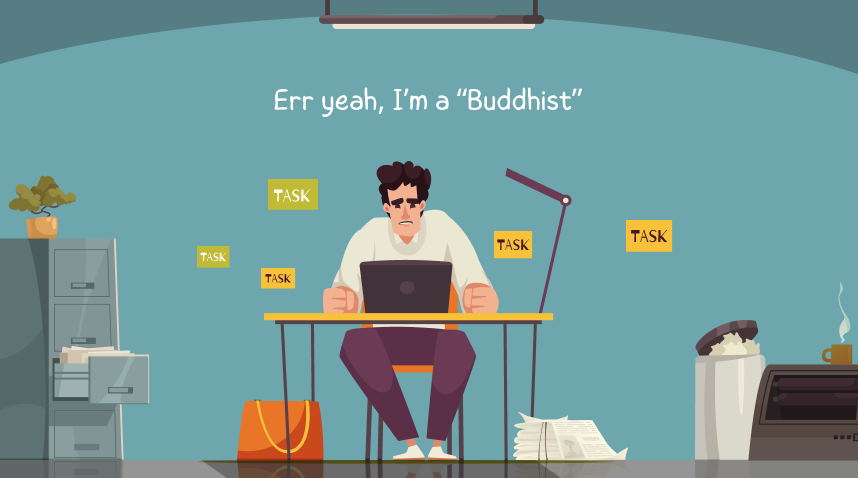 How not to be a mundane Buddhist?