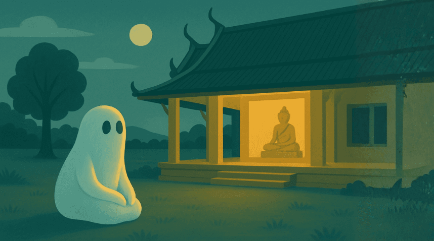 What Ghosts Can Teach Us About Clinging, Love, And The Practice