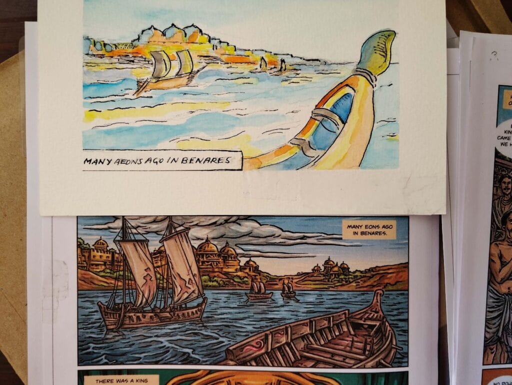 From Meditation Hall to Comic Page: Reimagining the Jataka Tale Mahasilava