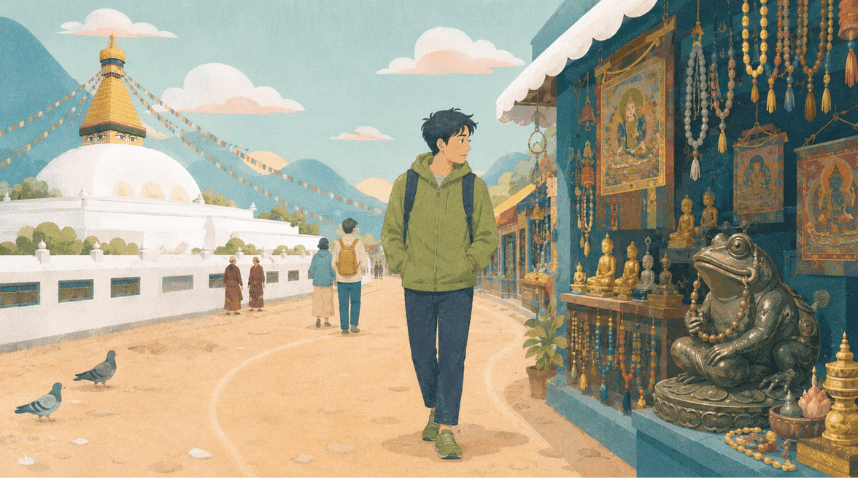Between Shops and Stupas: How I stopped Judging