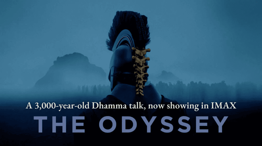 A 3,000-year-old Dhamma talk, now showing in IMAX